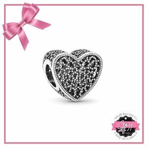 Filled with Romance Heart Charm